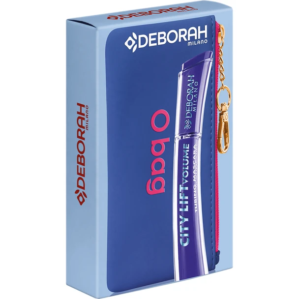 Deborah Milano Pochette Portachiavi+My Lift Volume Mascara Blue