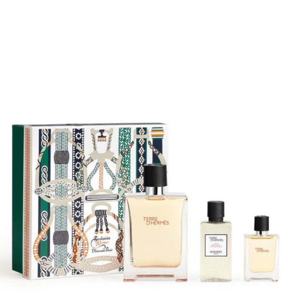 Cofanetto Terre d’Hermès Eau de Toilette Uomo 100 ml + 12,5 ml e Dopobarba 40 ml