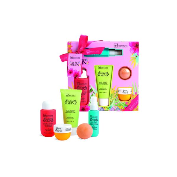 IDC Institute Radiant Skin Bath Set – Cofanetto Bagno e Corpo
